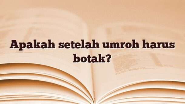 Belum Tentu! Apakah Membotakkan Rambut Usai Umroh Adalah Sebuah